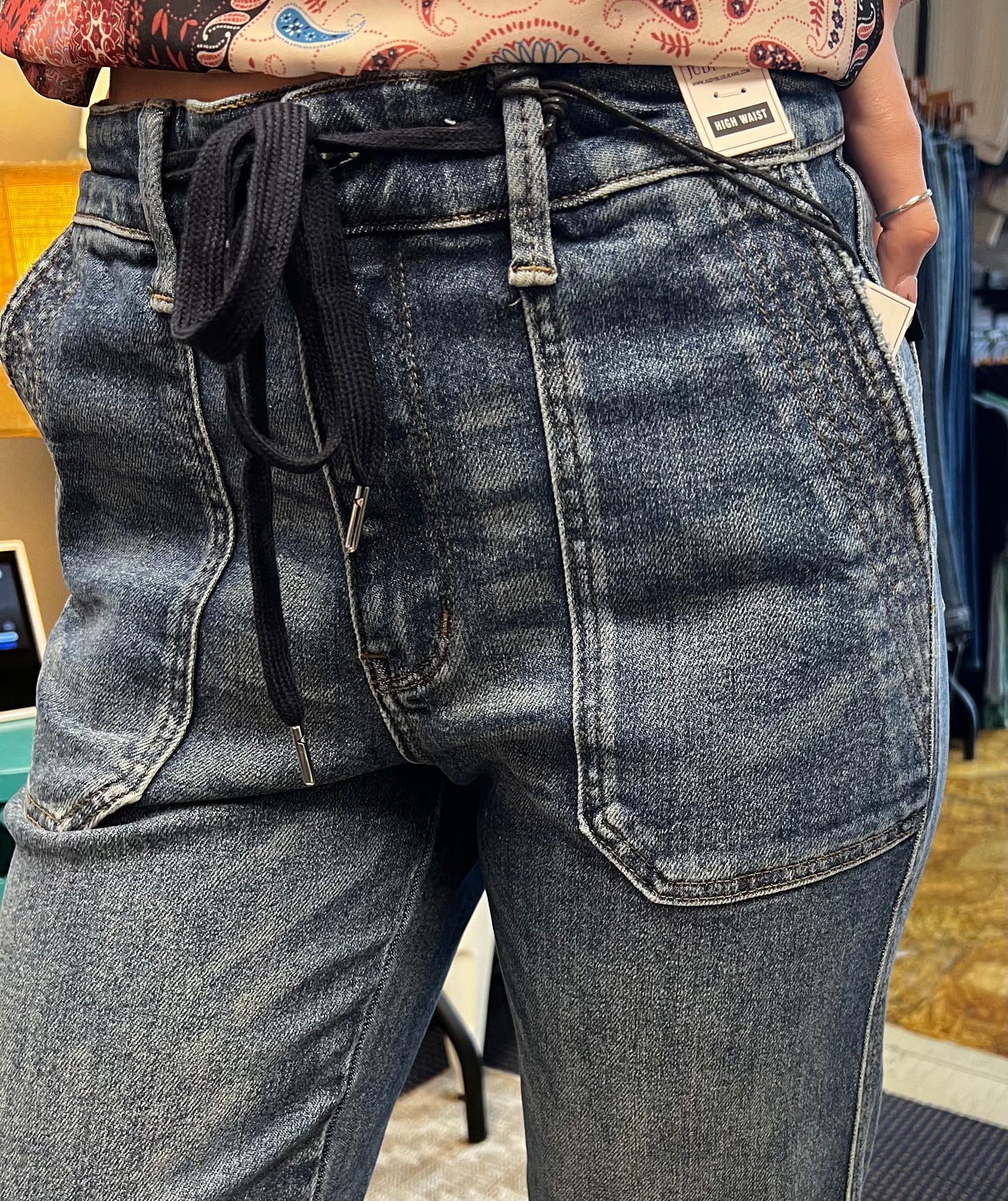 London - Judy Blue high waist vintage jogger jeans