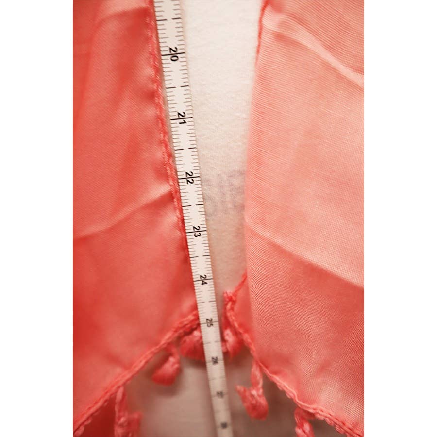 Solid Tassel Mid length Kimono