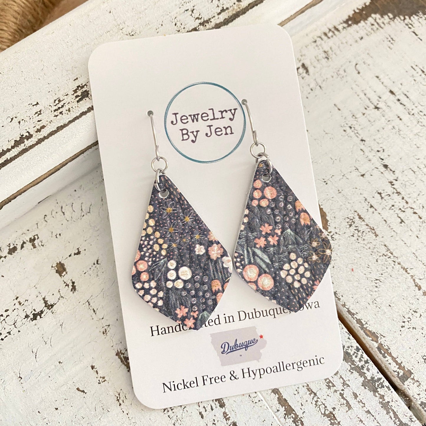 Pastel Flowers earrings