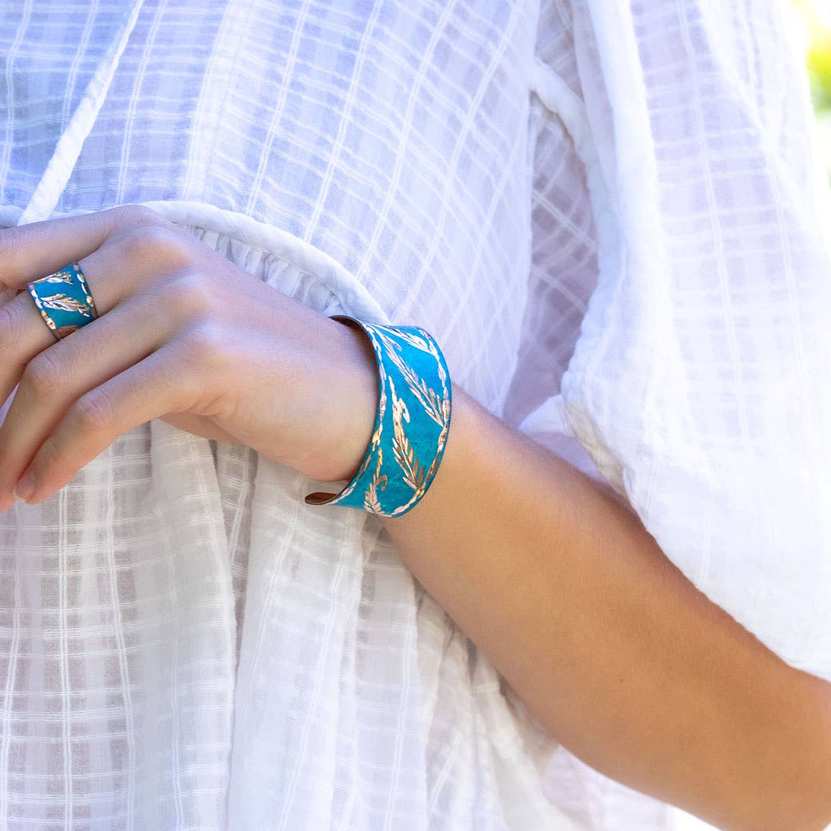 Turquoise Breeze Adjustable Cuff