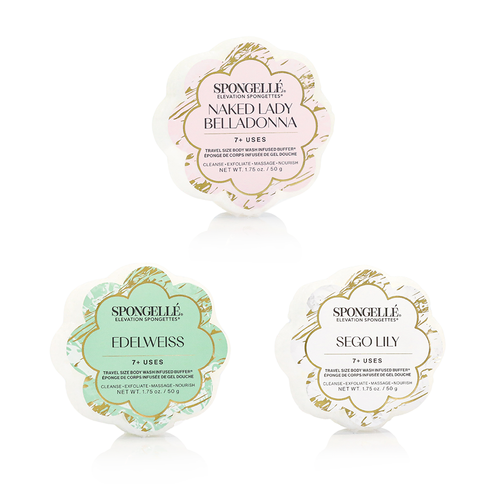 Elevation Spongette infused sponges