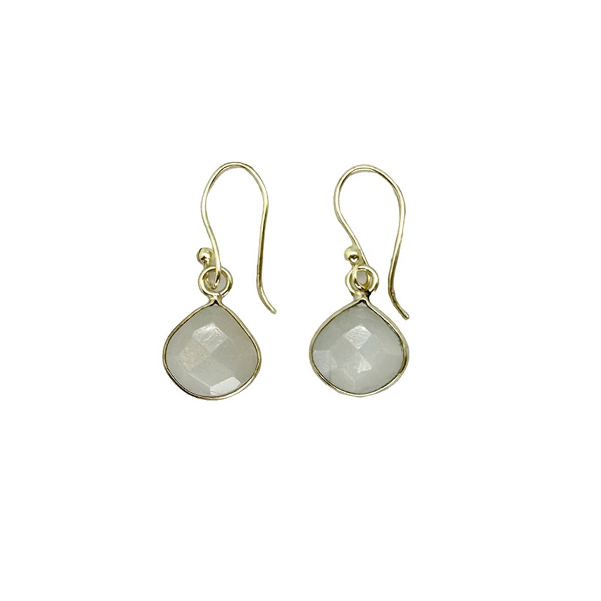 Semi-Precious Stone - Moonstone Earrings
