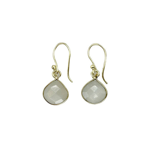 Semi-Precious Stone - Moonstone Earrings