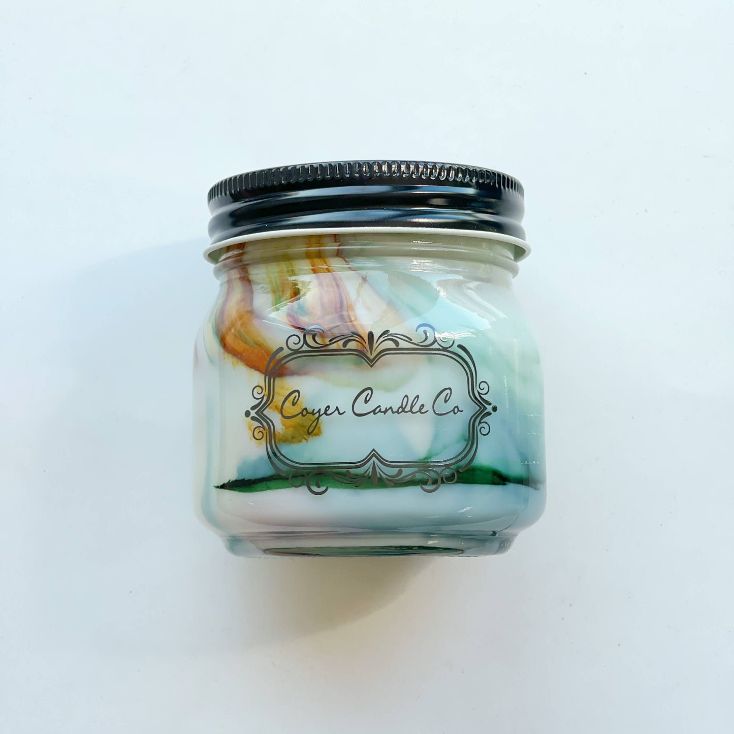 Oak + Vanilla -8 oz Candle Jar
