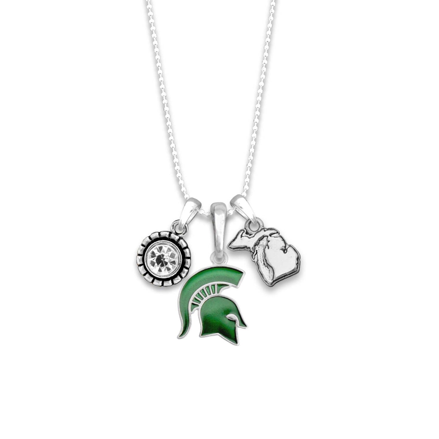 Michigan State Spartans Necklace