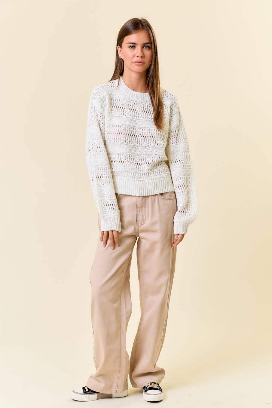 Knit sweater