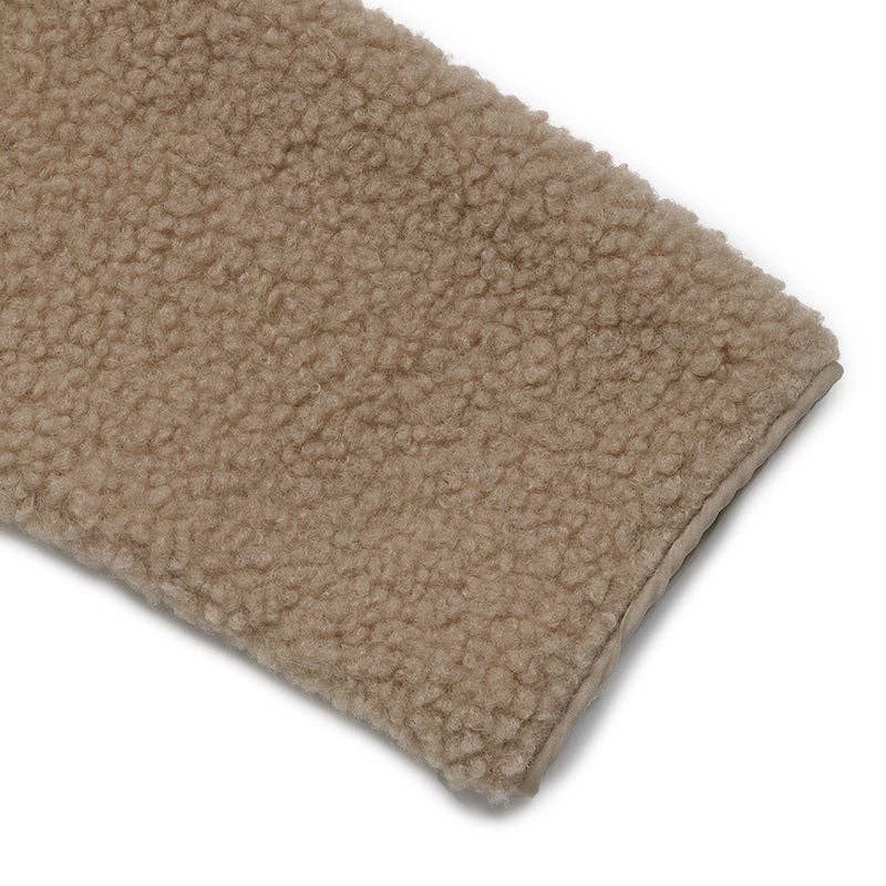 Splicing Fleece pullover