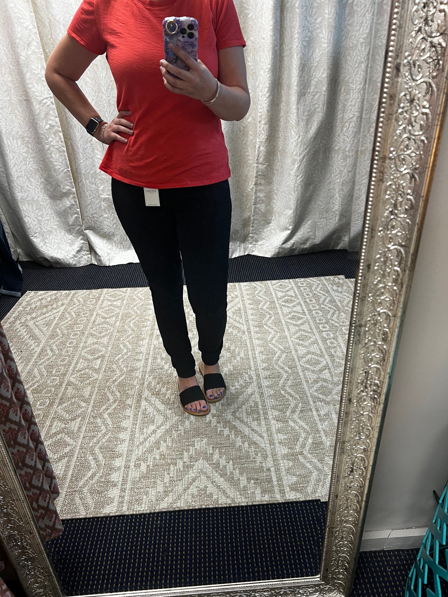 Eva - Judy Blue High waist black pull-on skinny jeans