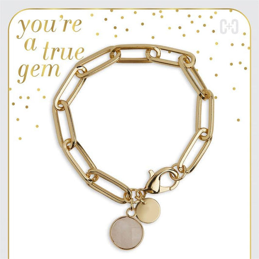 Paperclip Link Bracelet