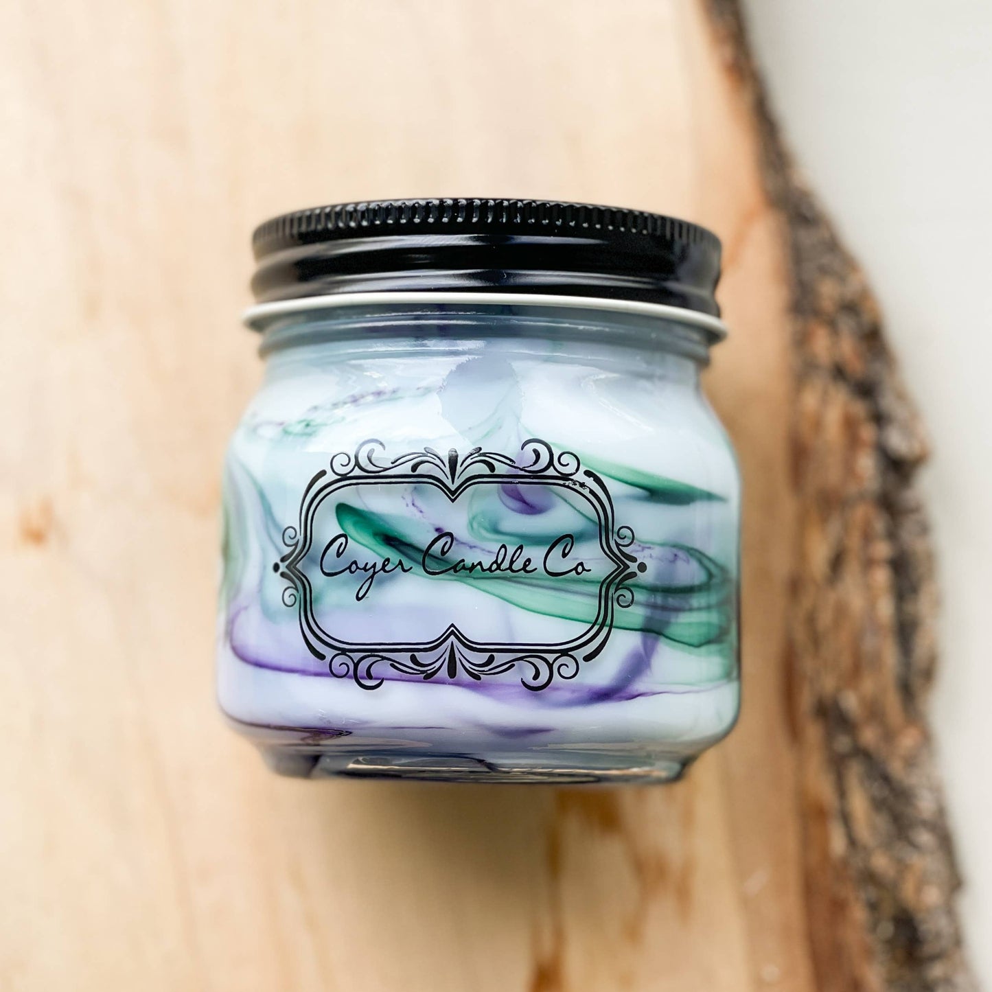 Northern Lights-8oz Candle Jar