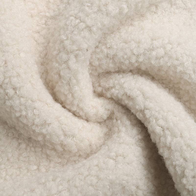 Splicing Fleece pullover