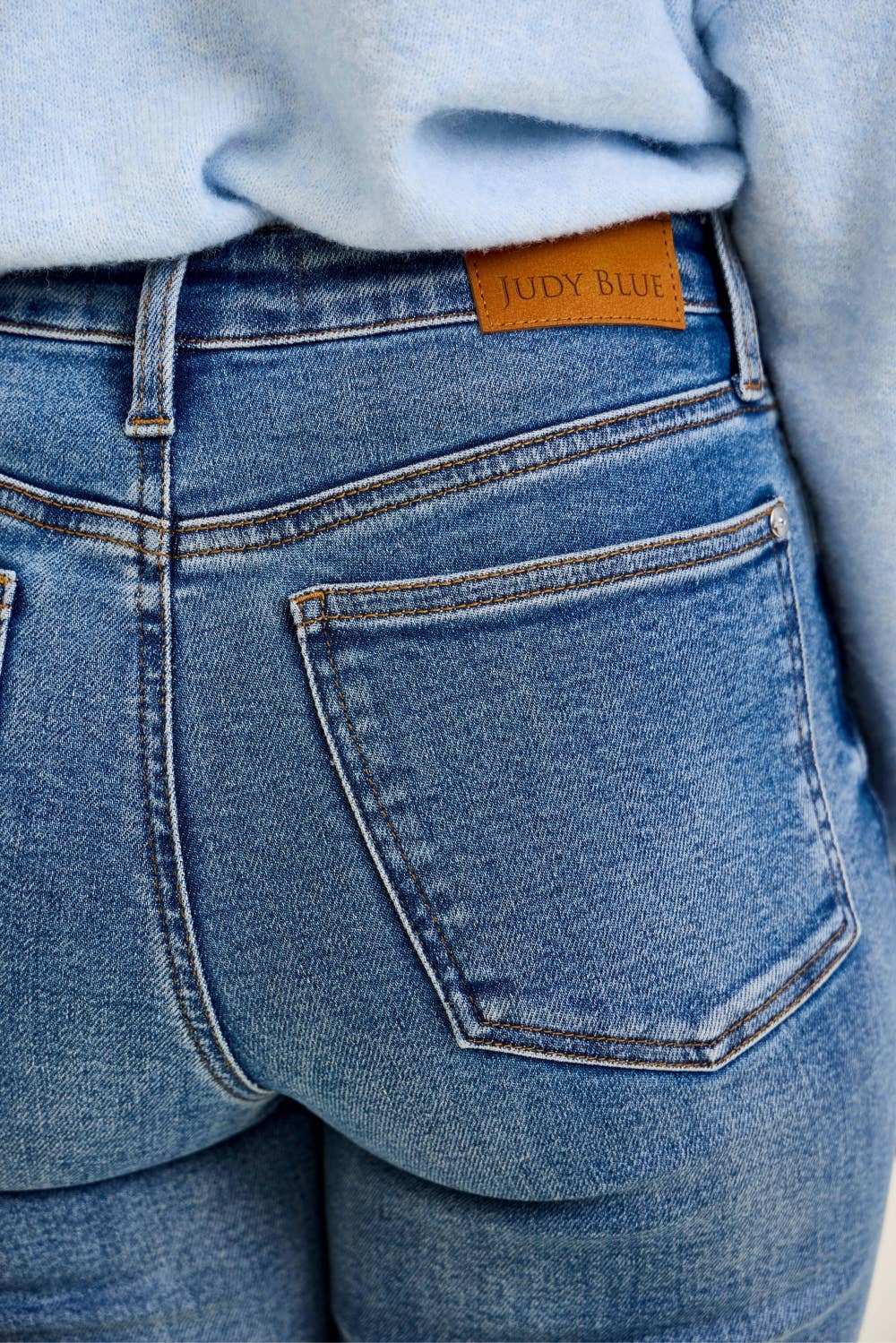 PEGGY High waist - tummy control-Ankle Straight Judy Blue jeans