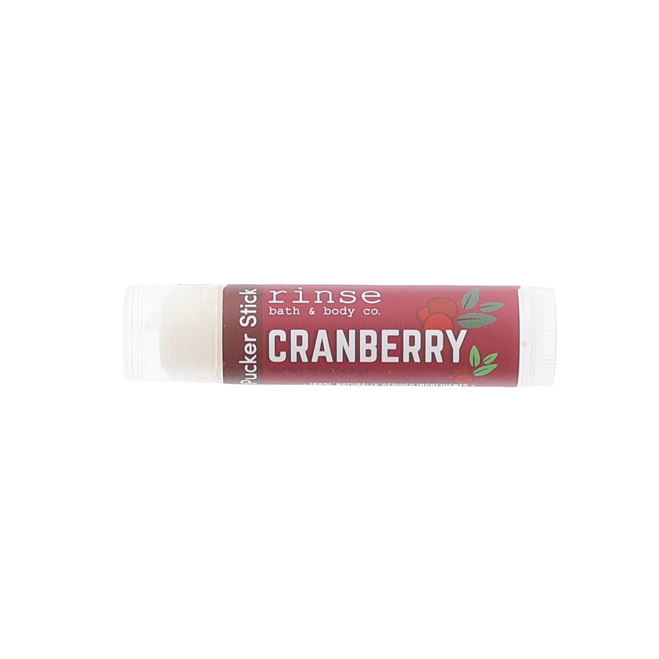 Holiday Pucker Stick - Cranberry lip balm