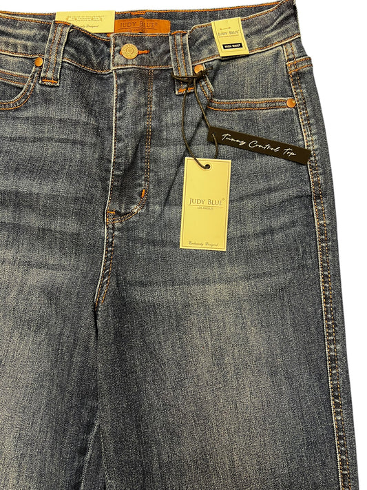Nora - Judy blue mid rise straight jeans