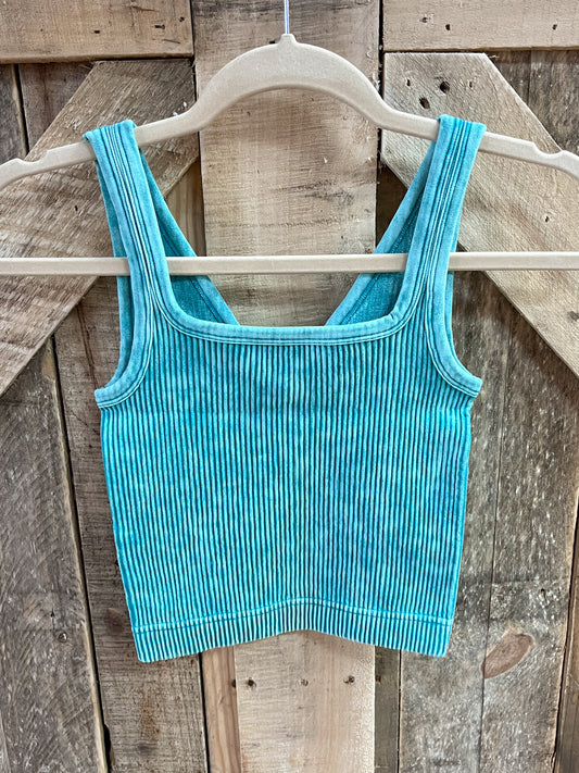 Cropped 2-way Tank