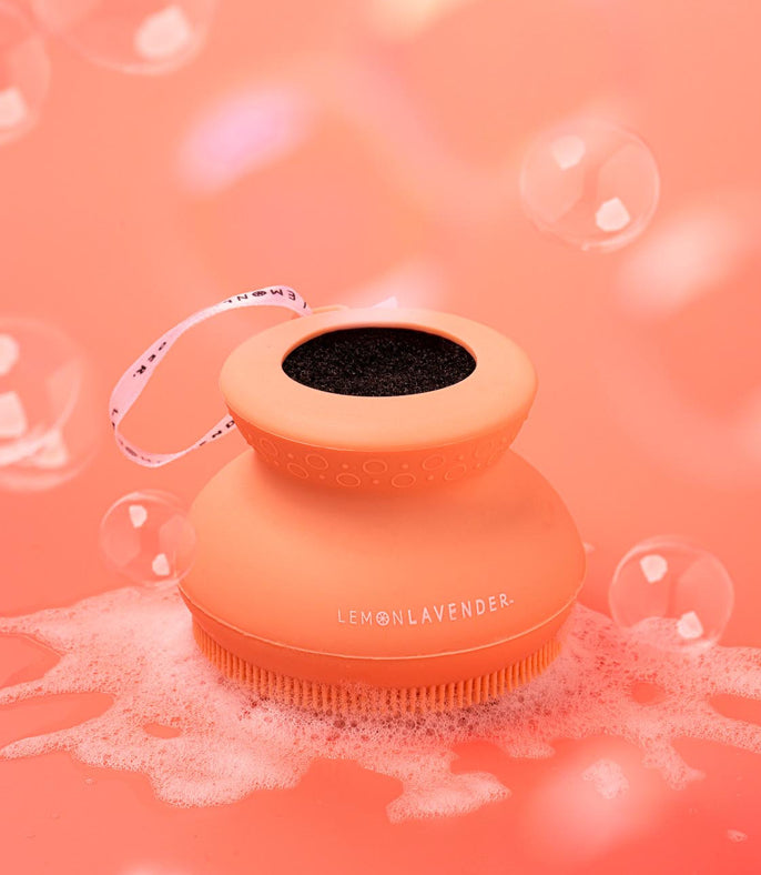 Silicone body scrubber
