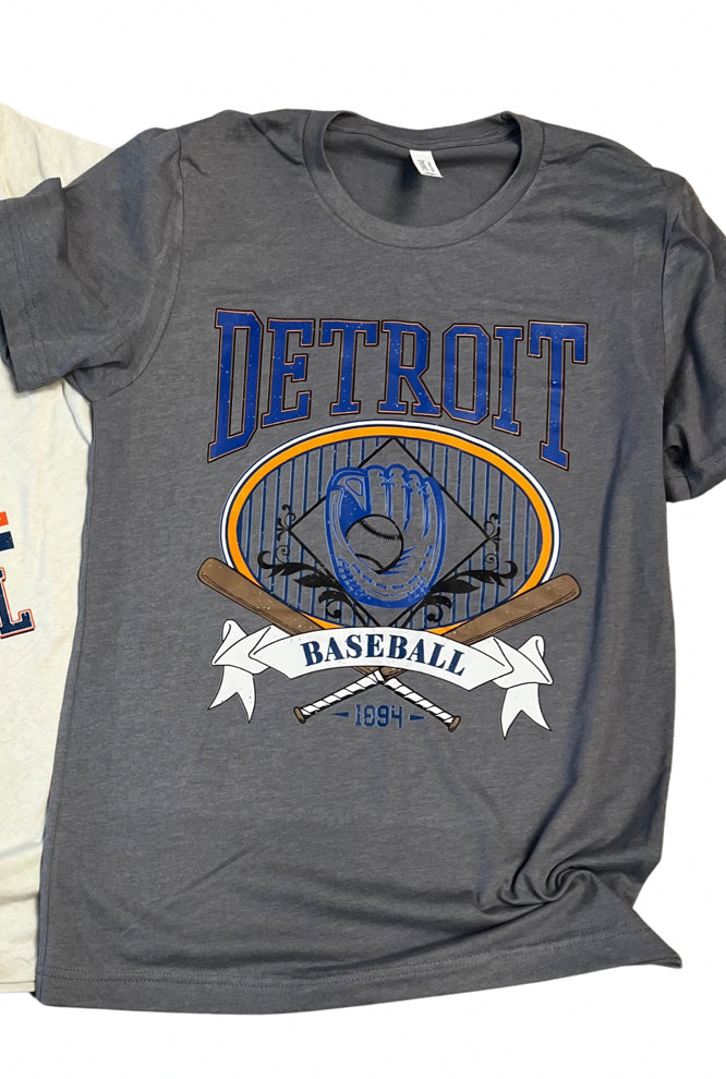 Detroit Baseball tees