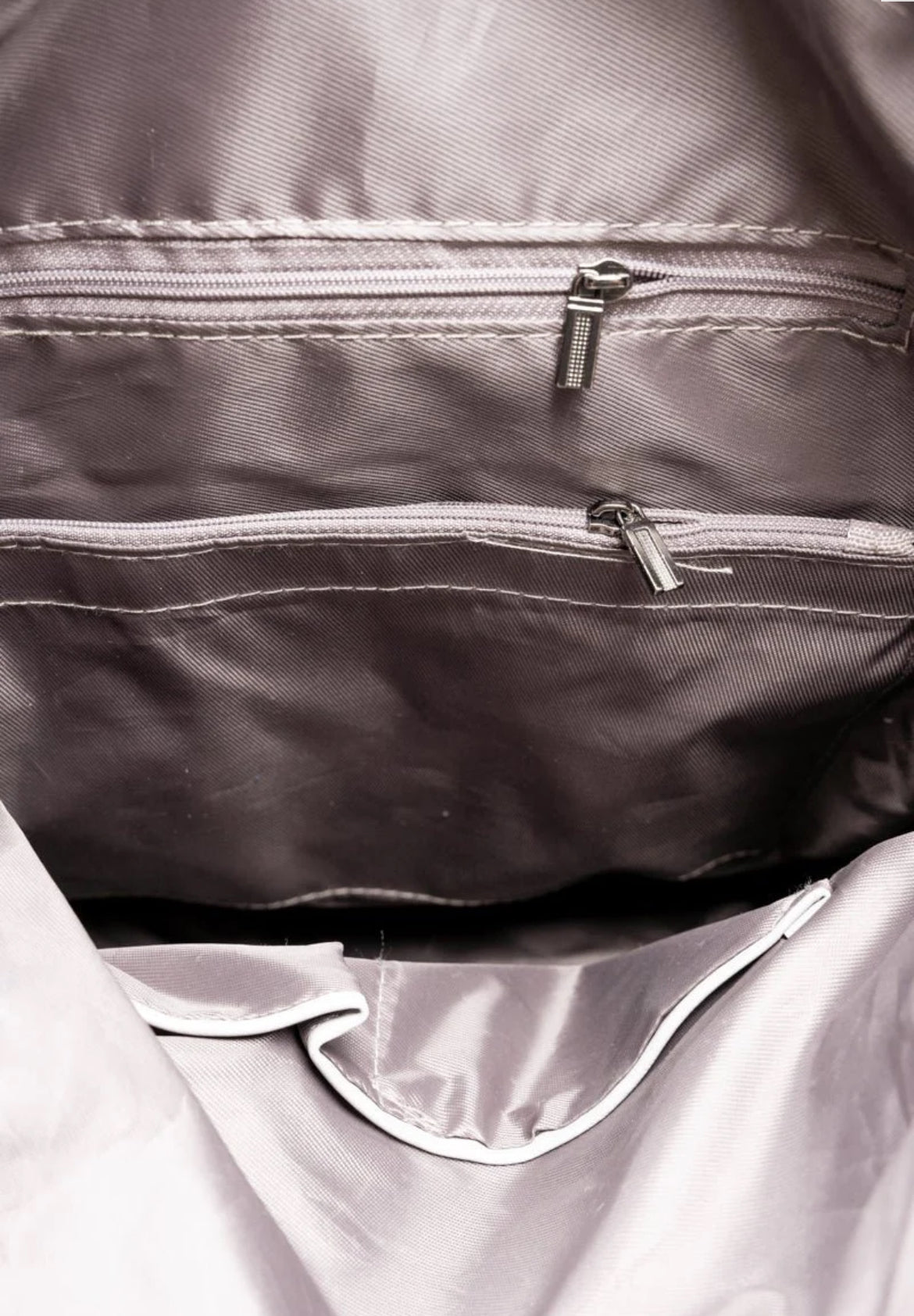 Faux Leather Backpack/ Tote Bag