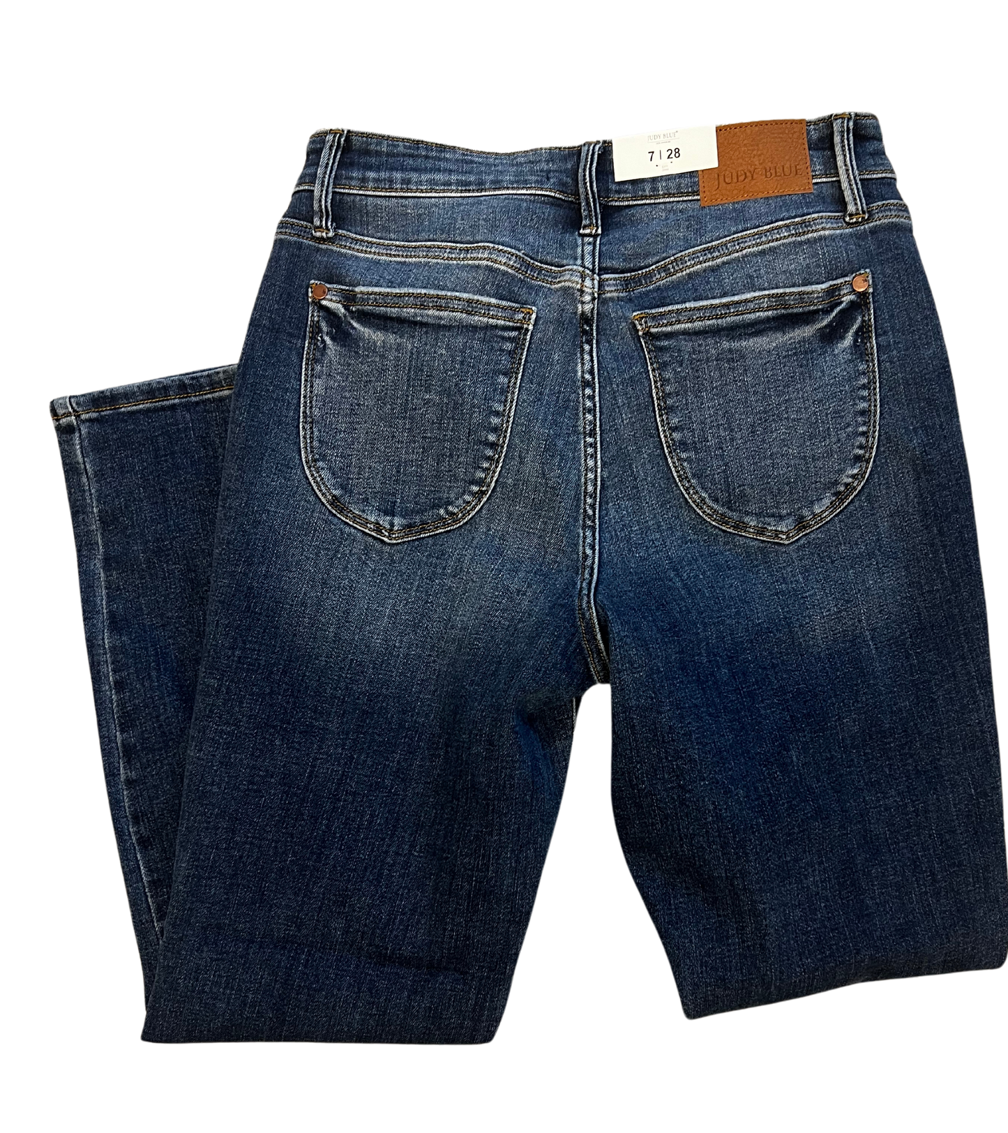 Olivia Judy Blue High Rise Slim Jeans