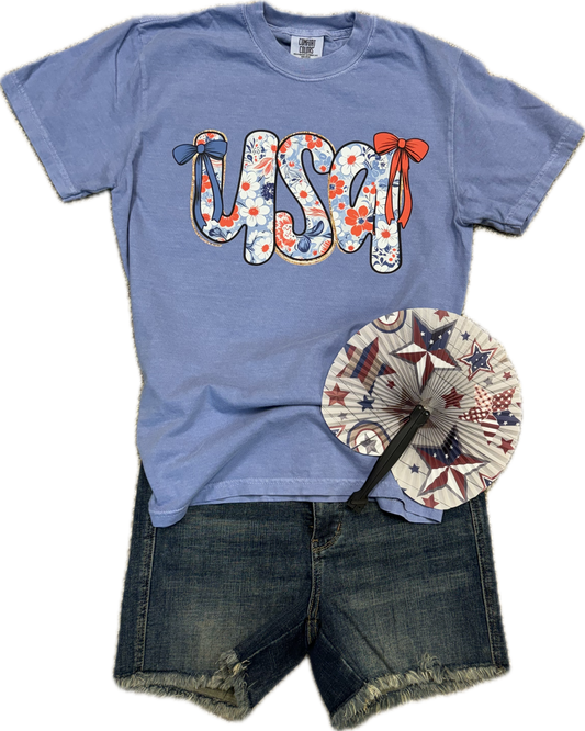 USA graphic tee