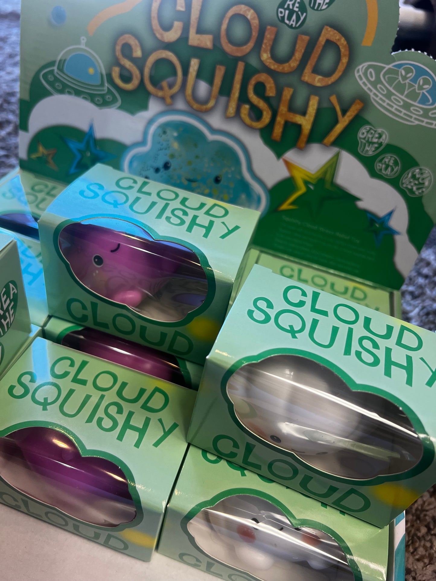 Crunchy cloud squishy
