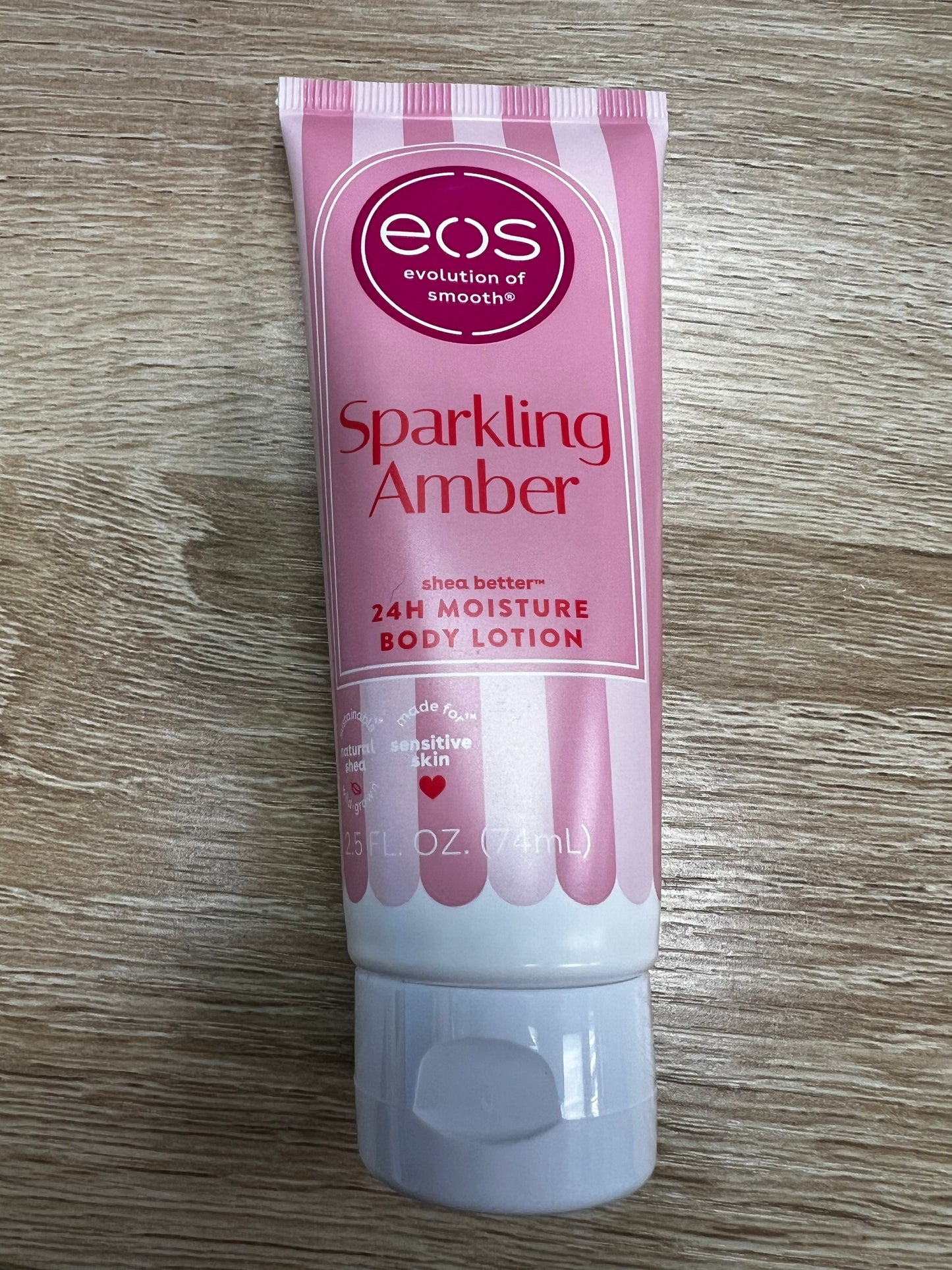 EOS mini body lotion - Sparkling Amber