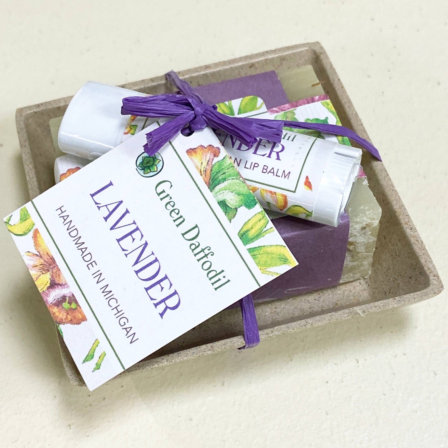 Michigan gift- Soap & Lip Dish set