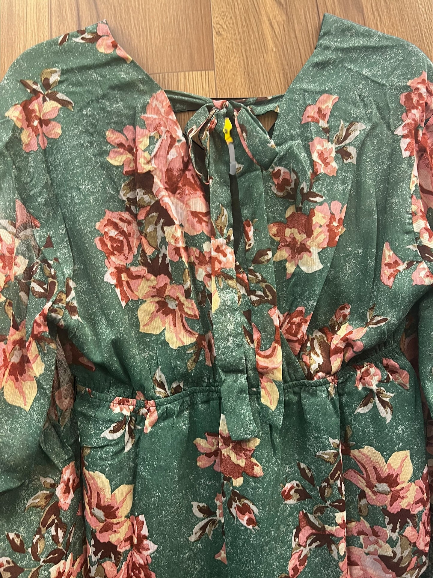 Floral long sleeve blouse