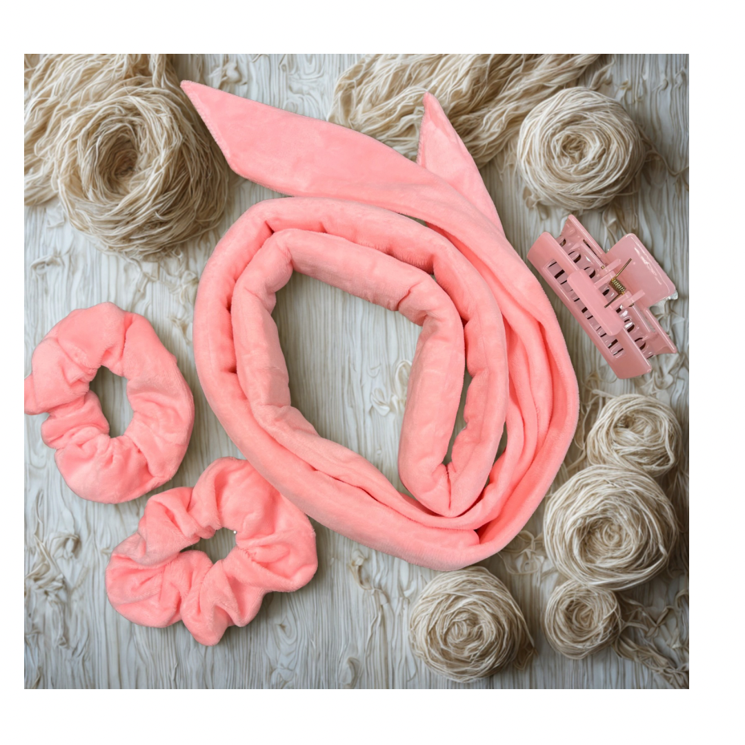 Heatless hair curler set