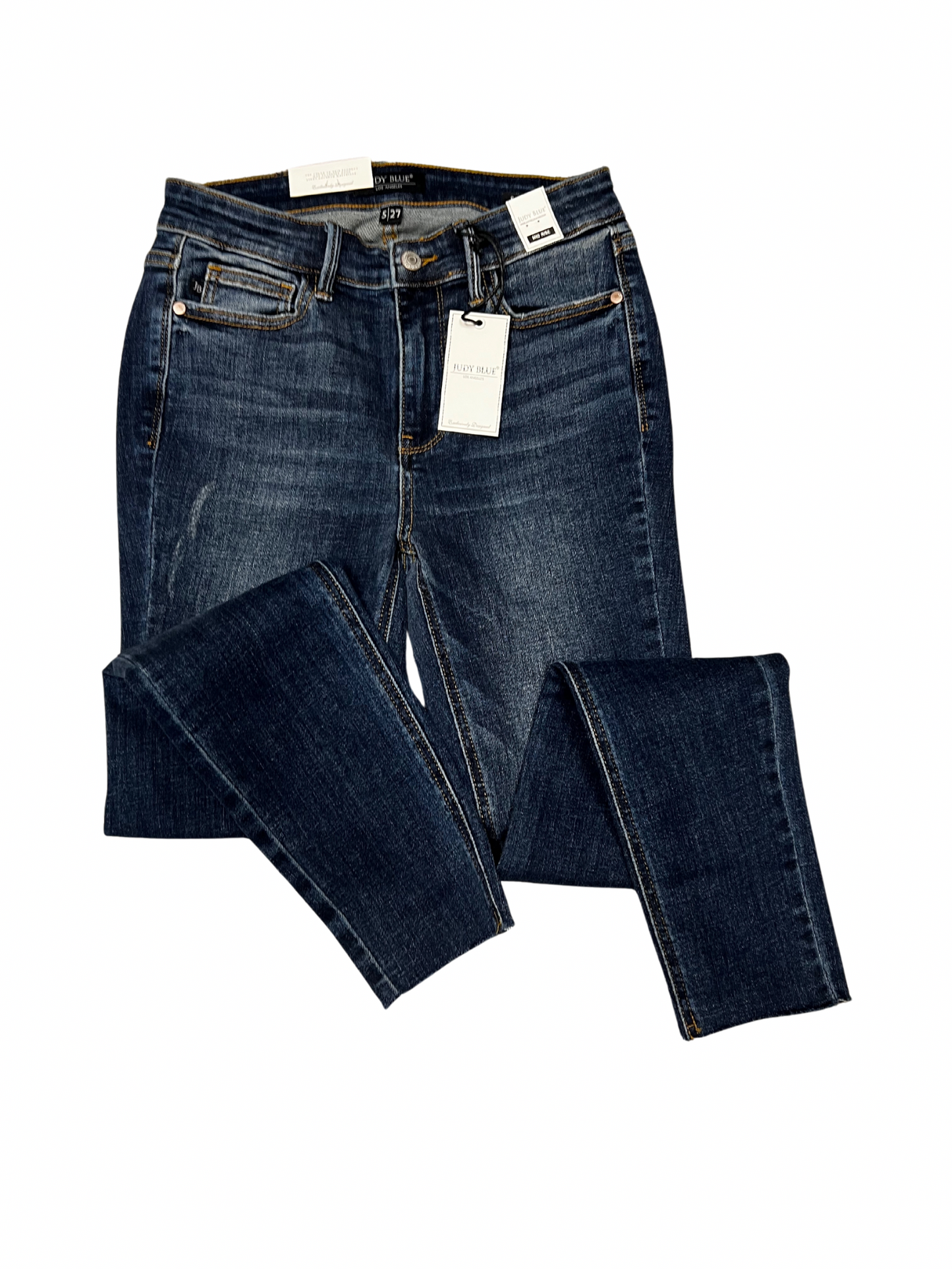 Lucy Mid rise vintage skinny Judy blue jeans