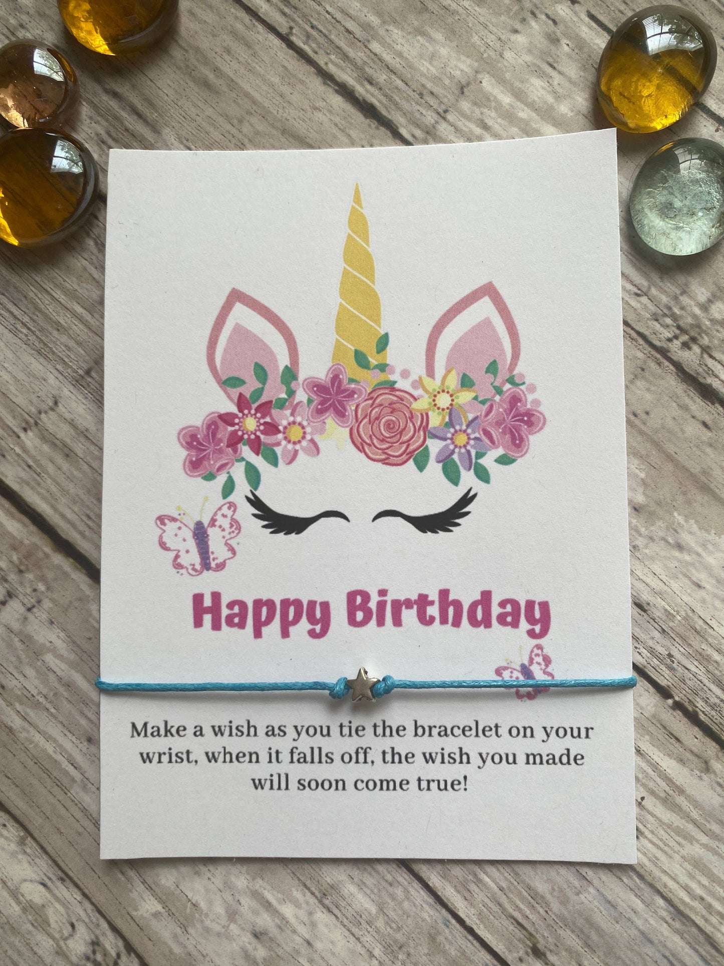 Birthday - Wish bracelet
