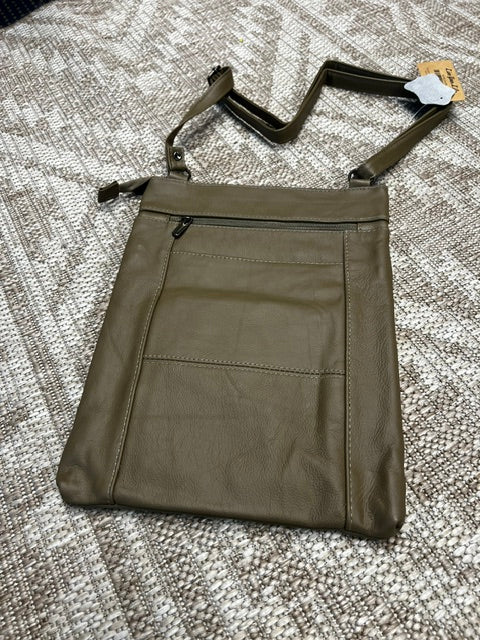 Cross body bag - genuine leather