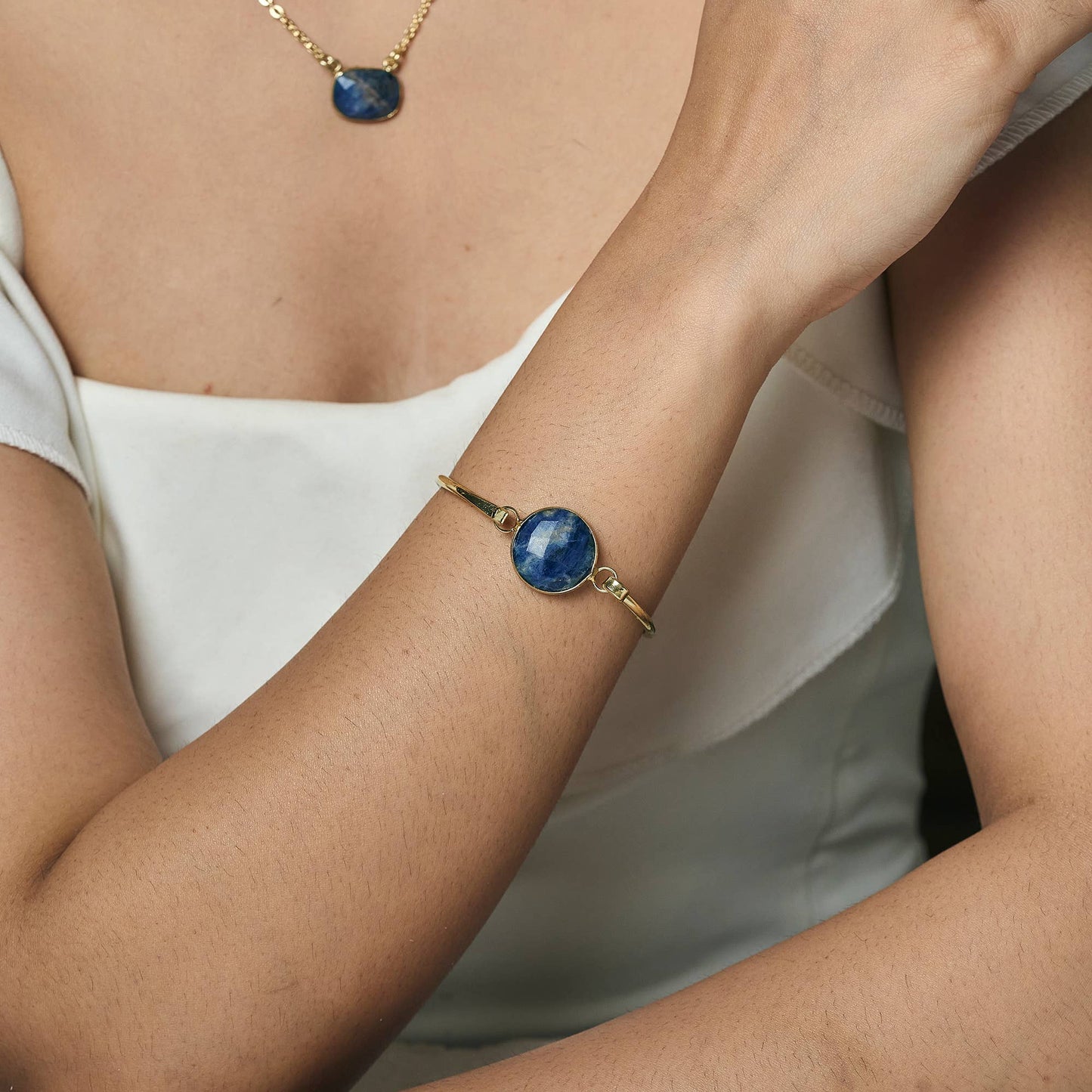 Bracelet Semi-Precious Stone - Sodalite