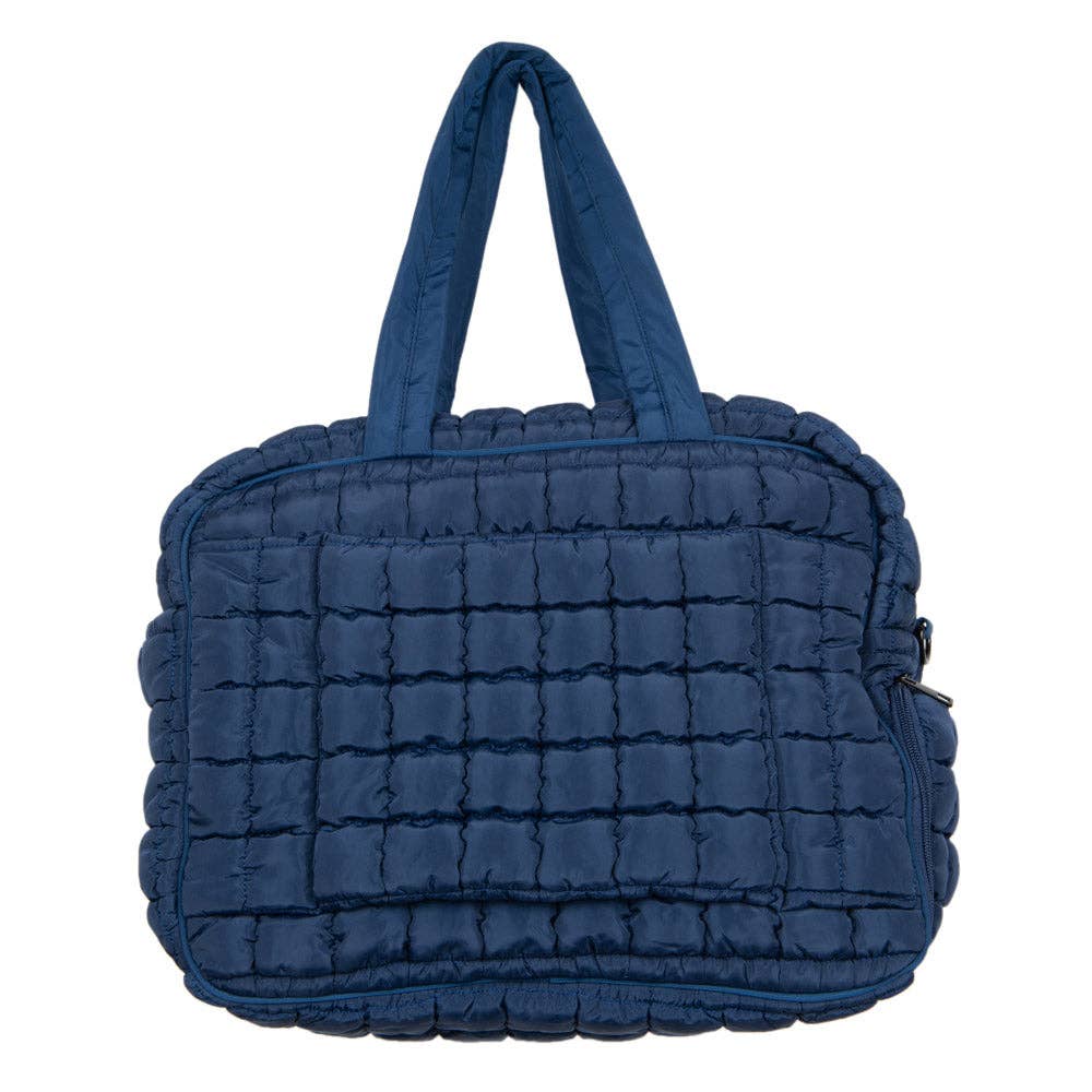 Weekender Quilted Duffel Bag