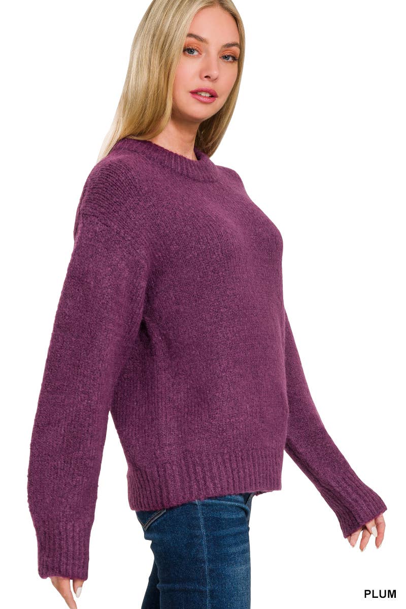 Plum Sweater