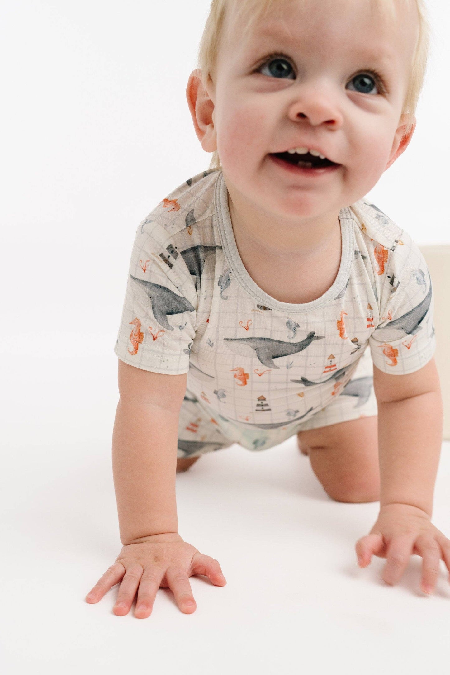 Ocean Explorer Bamboo Shorts Set