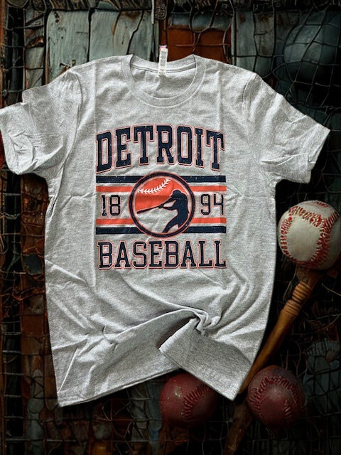 Detroit Baseball tees