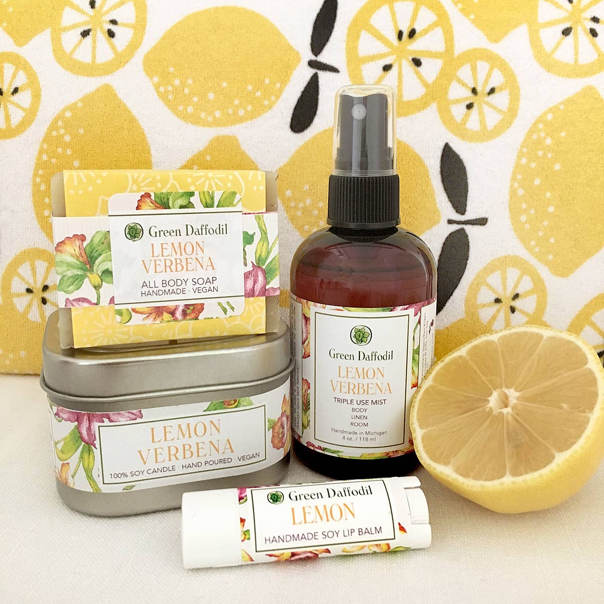 Lemon Verbena Natural Handmade Bar Soap