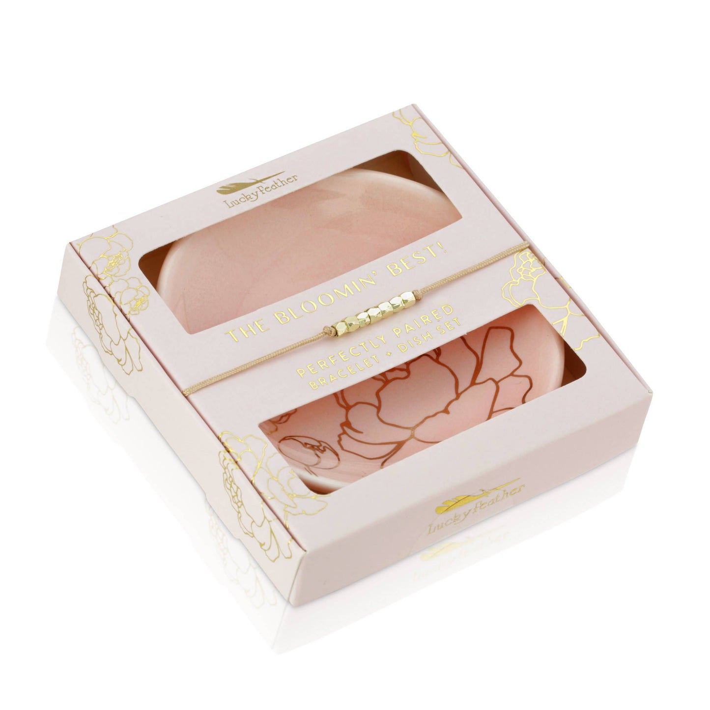 Bracelet + Dish Set— Flower