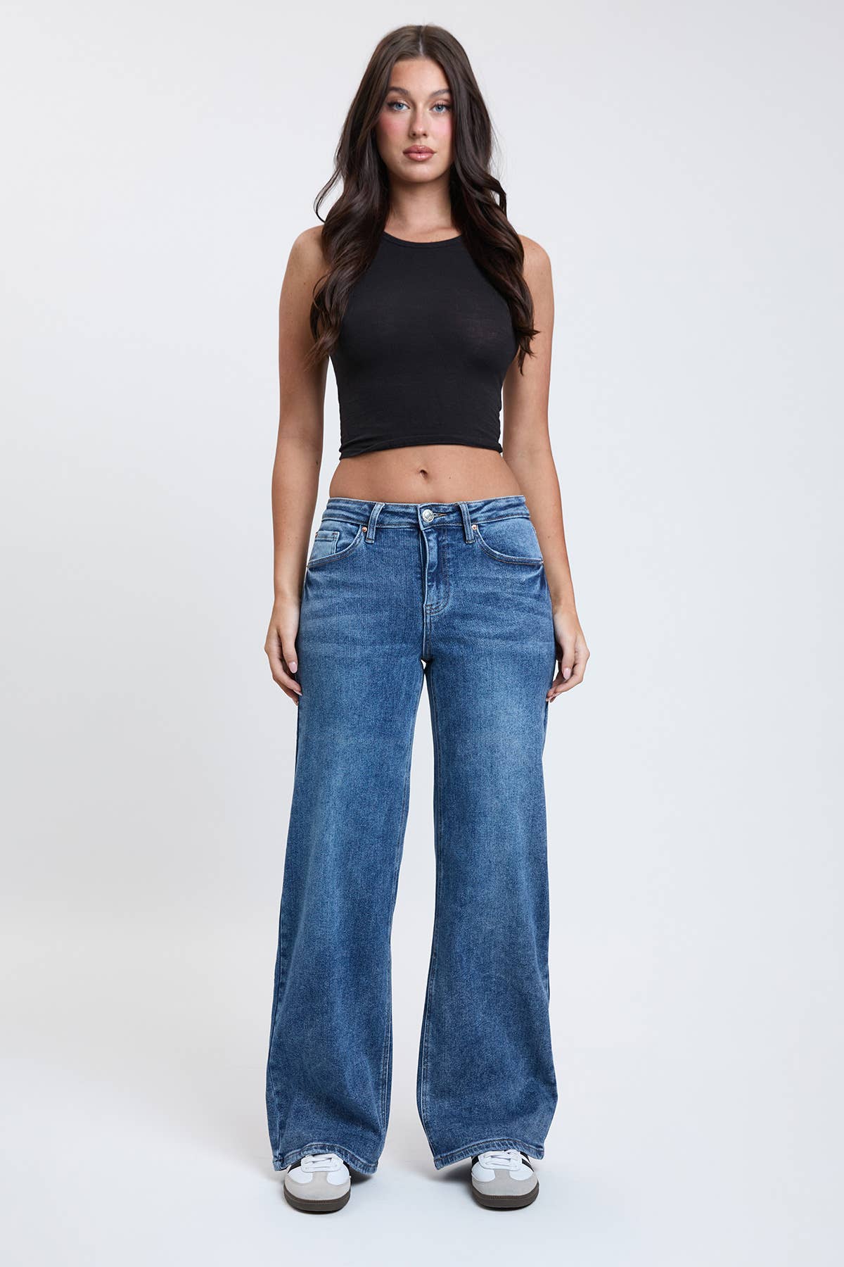 Bella High Rise Wide Leg Jeans
