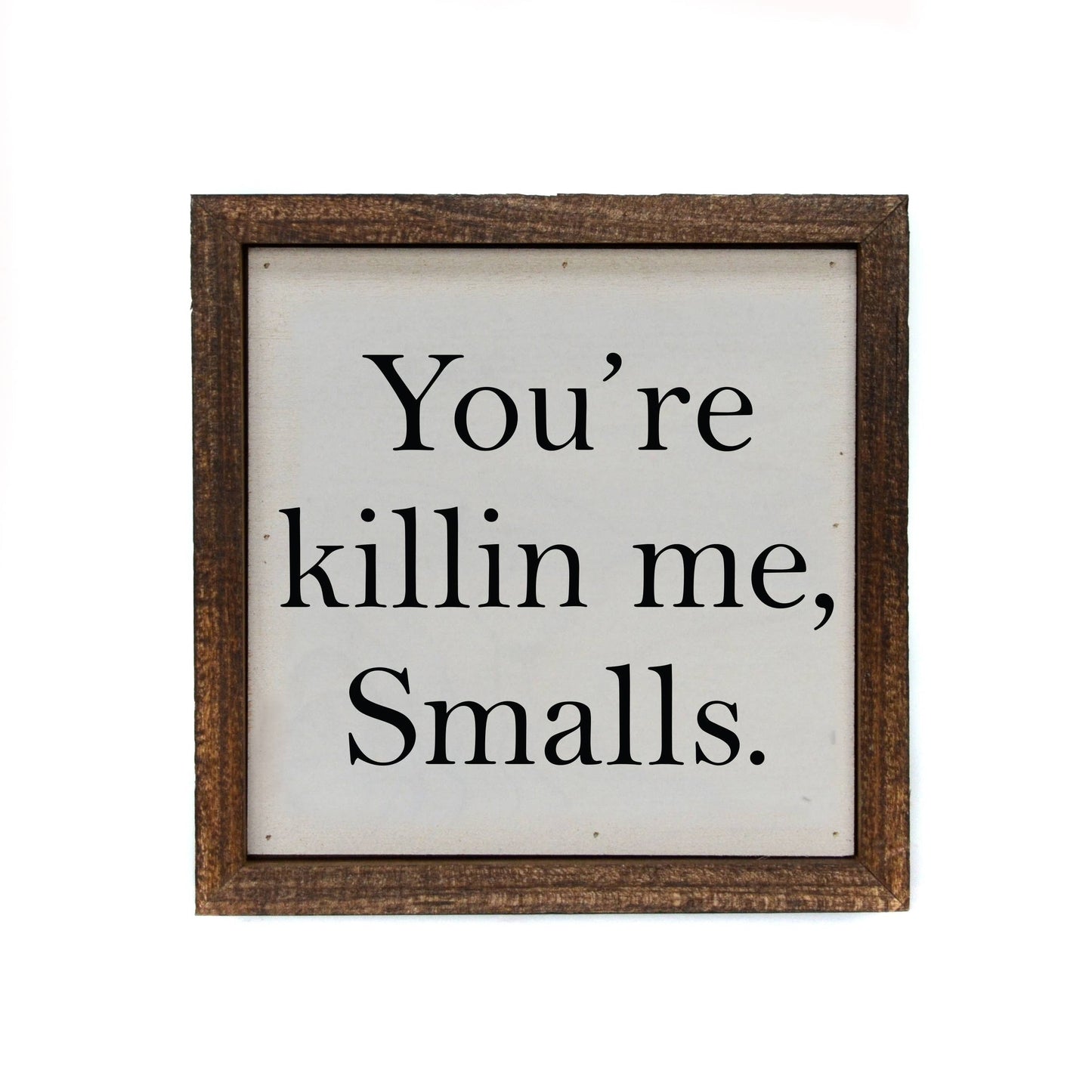 Farmhouse sign 6x6 Handmade