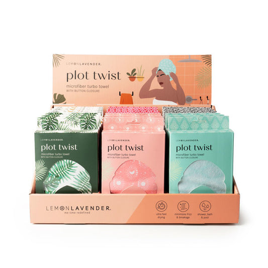 Twist Microfiber Turbo hair Towel