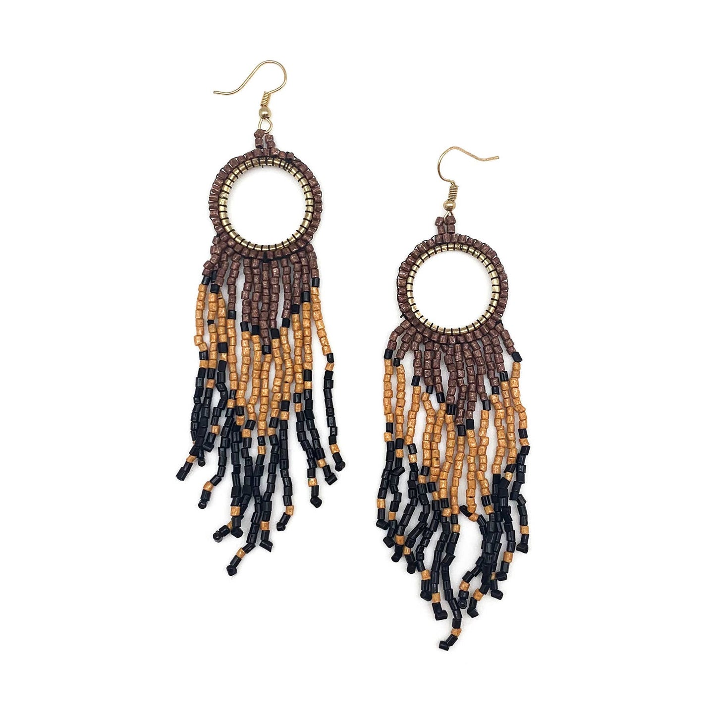 Beaded Safari Earrings