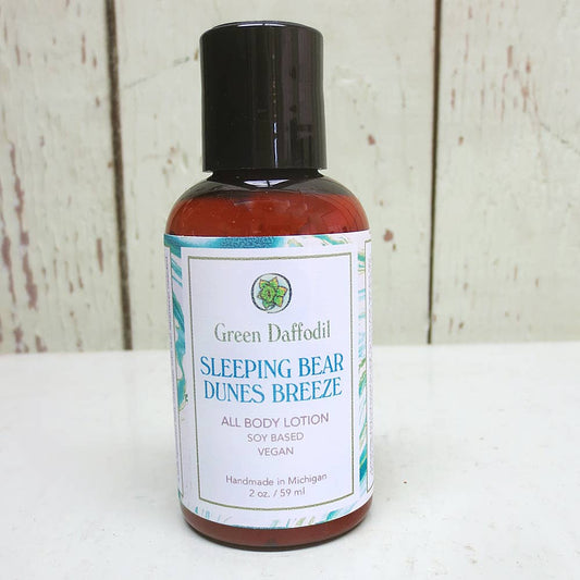 Sleeping Bear Dunes Breeze Soy Lotion Bottle