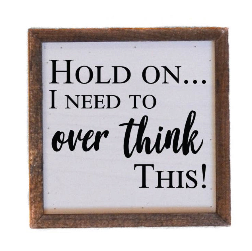 Farmhouse sign 6x6 Handmade