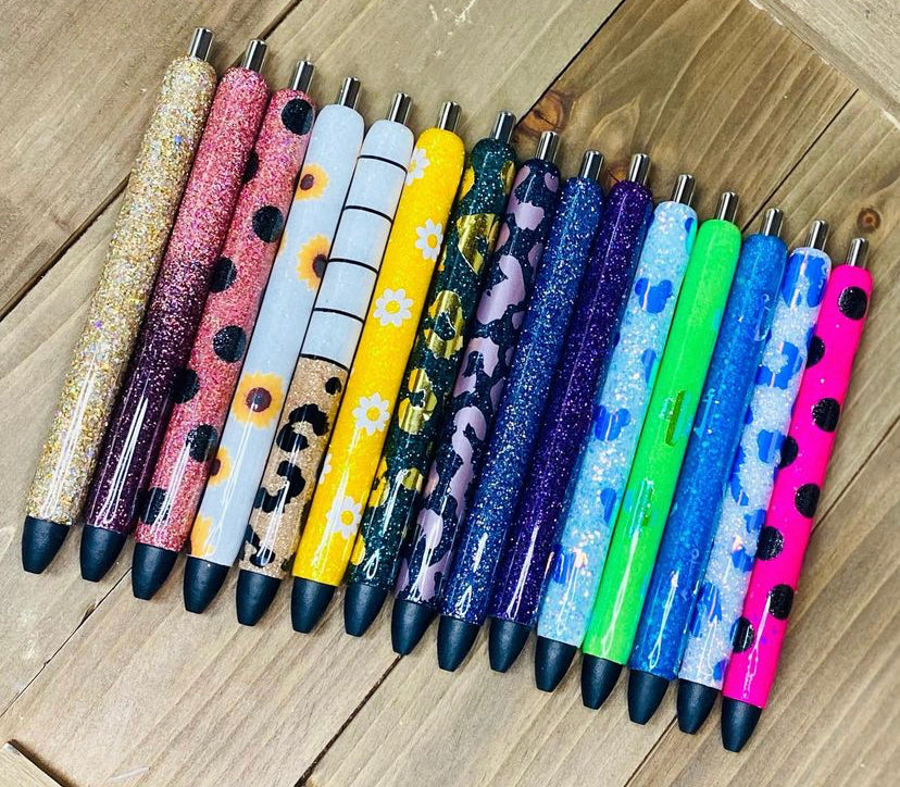 Glitter pens