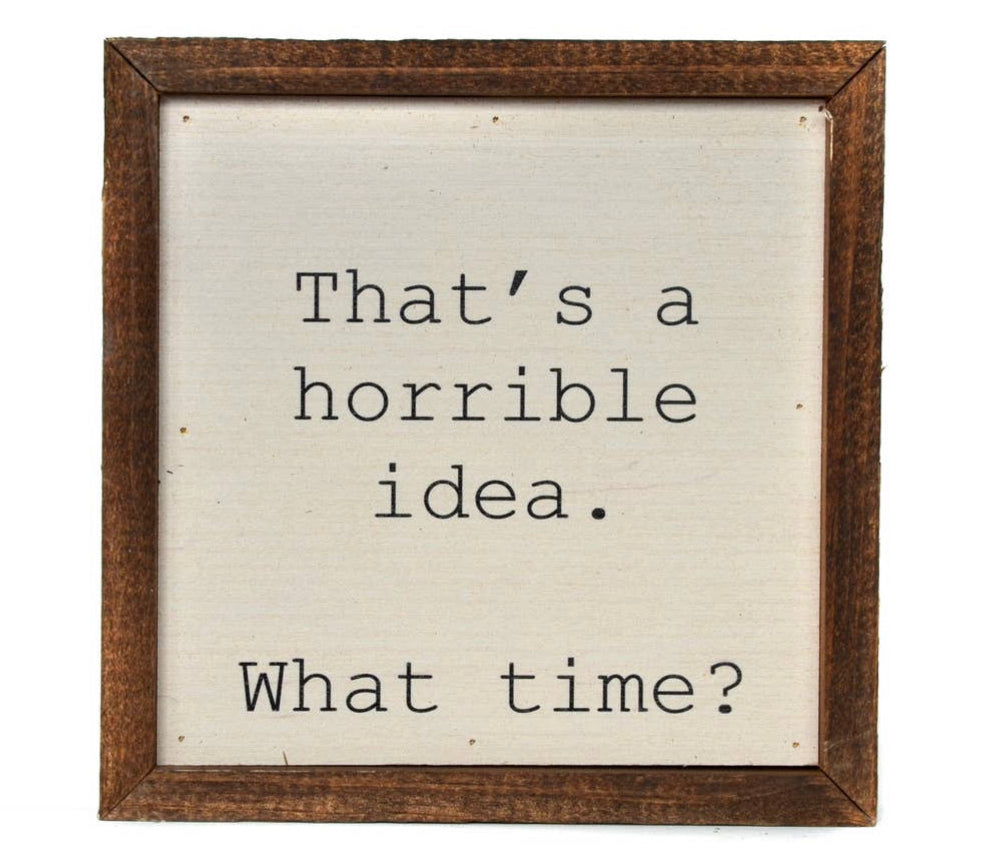 Farmhouse sign 6x6 Handmade