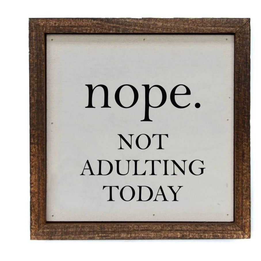 Farmhouse sign 6x6 Handmade