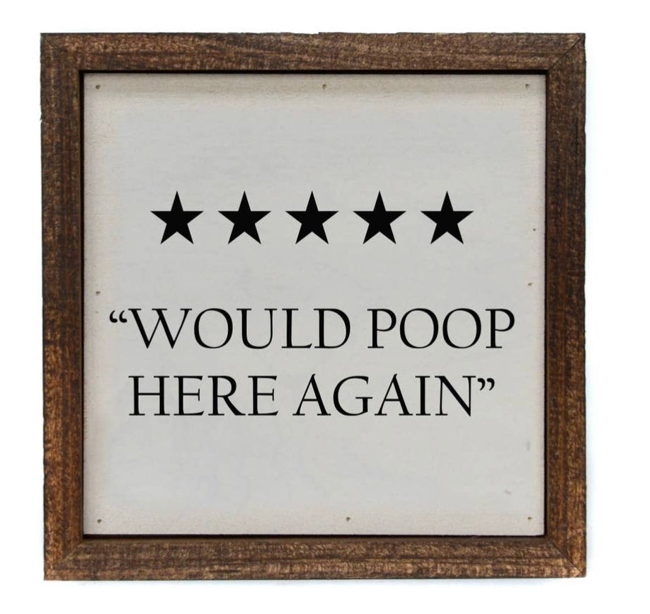 Farmhouse sign 6x6 Handmade