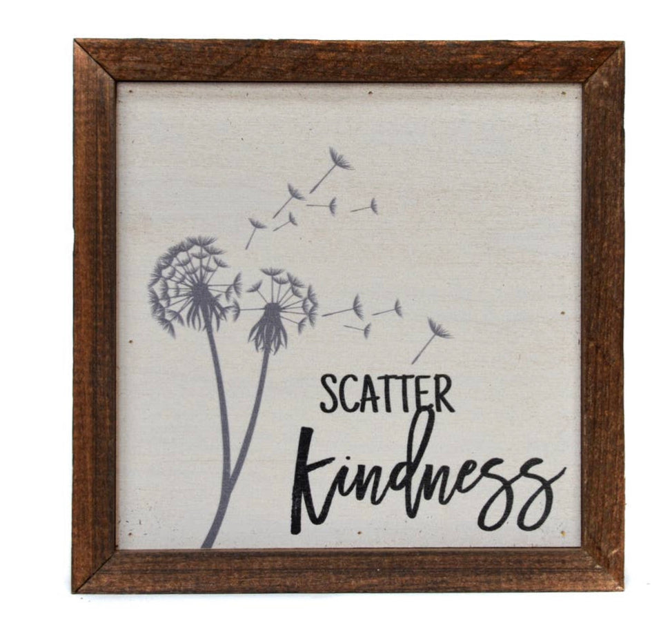 Farmhouse sign 6x6 Handmade